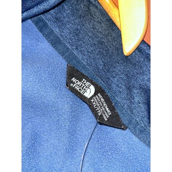 The North Face Mens/Womens 1/4 Zip Pullover XXL Blue Heather Athletic Fit - Picture 4 of 8